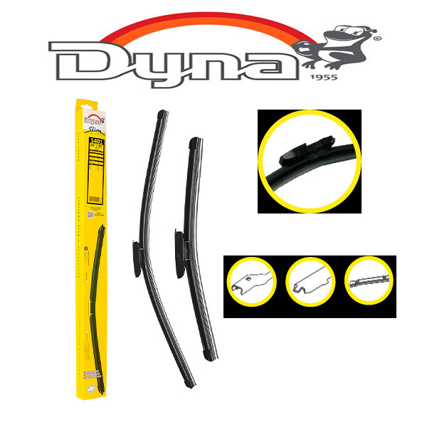 Palheta Limpador Parabrisa LINEA PUNTO FIESTA Dyna S401