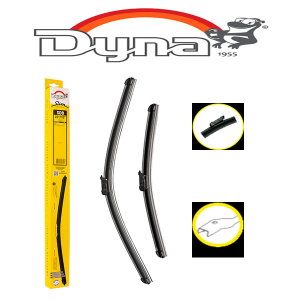 Palheta Limpador Parabrisa CROSSFOX FOX SPACEFOX Dyna SD8 em Oferta na Shopee