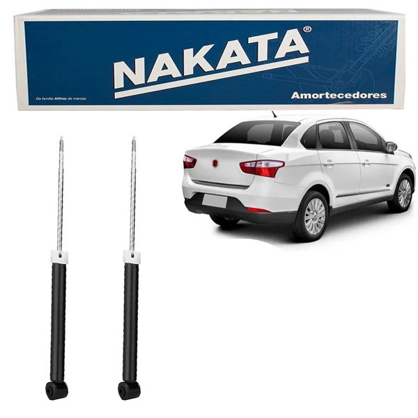 PAR Amortecedor Traseiro Fiat Grand Siena Nakata 31202
