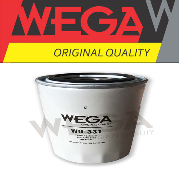 Filtro De Oleo Iveco Daily 50C15 50C17 35.150 45.170 55.170 65.170 35.160  – WEGA WO331