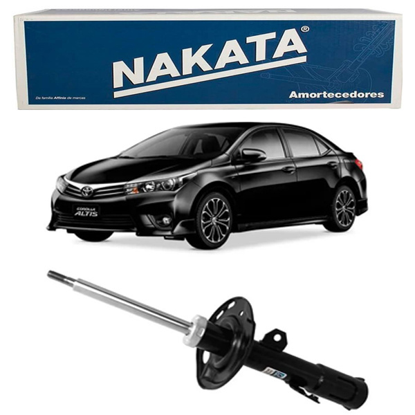 Amortecedor Dianteiro Esquerdo Toyota Corolla 2014 2015 2016 2017 2018 Nakata HG41242