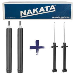 Kit Amortecedor Dianteiro e Traseiro Gol G1 G2 G3 G4 Nakata