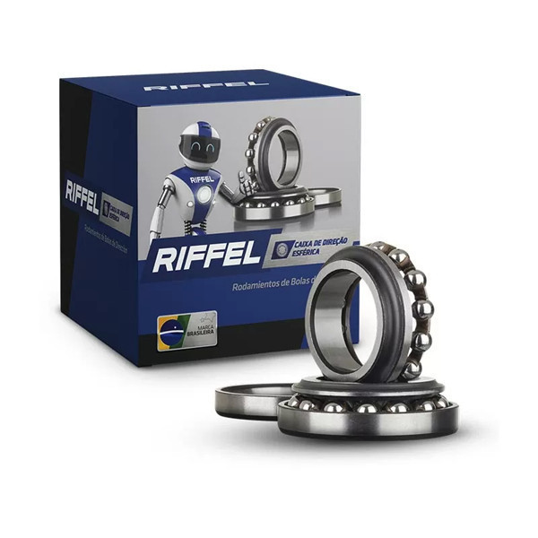 Caixa de direção esférica Honda BIZ 125 -  Riffel 100708 em Oferta na Shopee