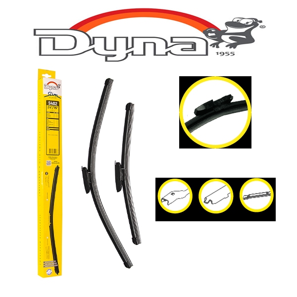 Palheta Limpador Parabrisa FIAT ARGO CRONOS IDEA PALIO UNO EVO VIVACE – Dyna S402