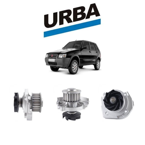 Bomba Dagua Fiat Uno Mille 2002 a 2013 URBA UB0766 em Oferta na Shopee