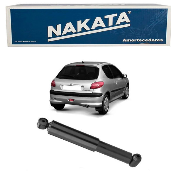 Amortecedor Traseiro PEUGEOT 206 1999 a 2009 Nakata HG31032 em Oferta na Shopee