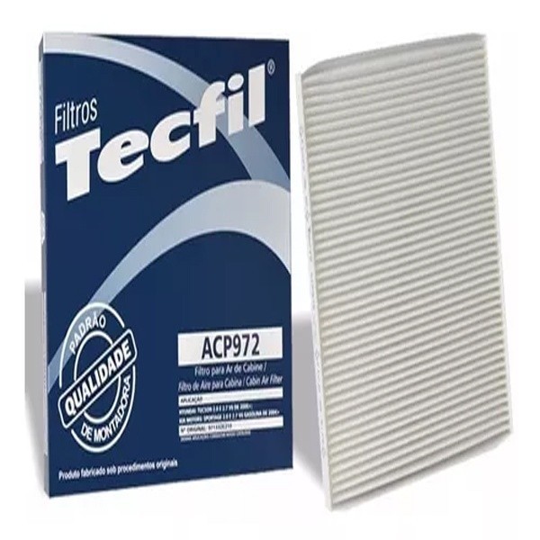Filtro Do Ar condicionado cabine HYUNDAI HB20 HB20s HB20x – TECFIL ACP972 em Oferta na Shopee