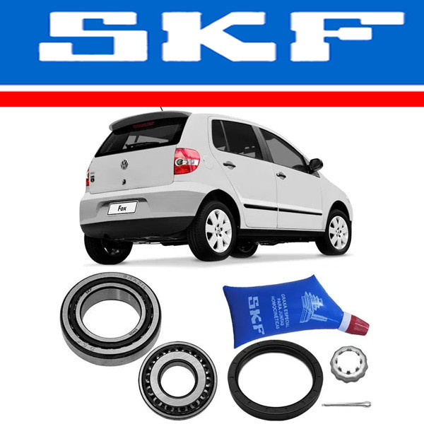 Kit Rolamento Roda Traseiro Fox 2007 2008 2009 2010 – Skf VKBA4529 em Oferta na Shopee