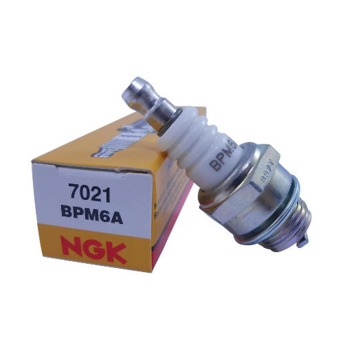Vela de Ignição Roçadeiras Motosserras Soprador Gerador Pulverizadores 2t Ngk Bpm6a