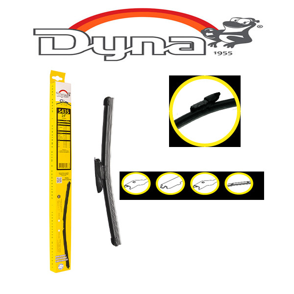 Palheta Limpador Parabrisa Direito City Fit HRV Dyna S435