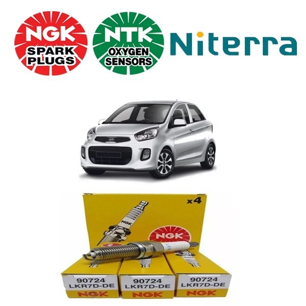 Jogo de Vela De Ignicao KIA PICANTO 2011 2012 2013 2014 2015 - NGK LKR7D-DE