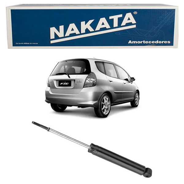 Amortecedor Traseiro Honda Fit 2004 a 2008 Nakata HG31119 em Oferta na Shopee