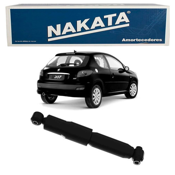 Amortecedor Traseiro Peugeot 207 2009 a 2015 Nakata HG31137 em Oferta na Shopee