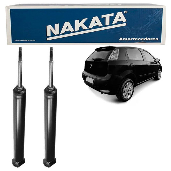 PAR Amortecedor Traseiro Linea Punto Nakata HG31136 em Oferta na Shopee