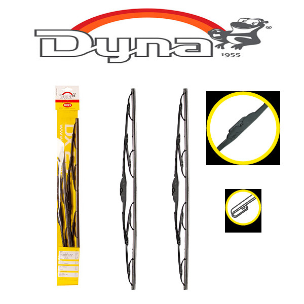 Palheta Limpador Parabrisa Fiat Strada 1998 a 2020 Dyna DX23 em Oferta na Shopee