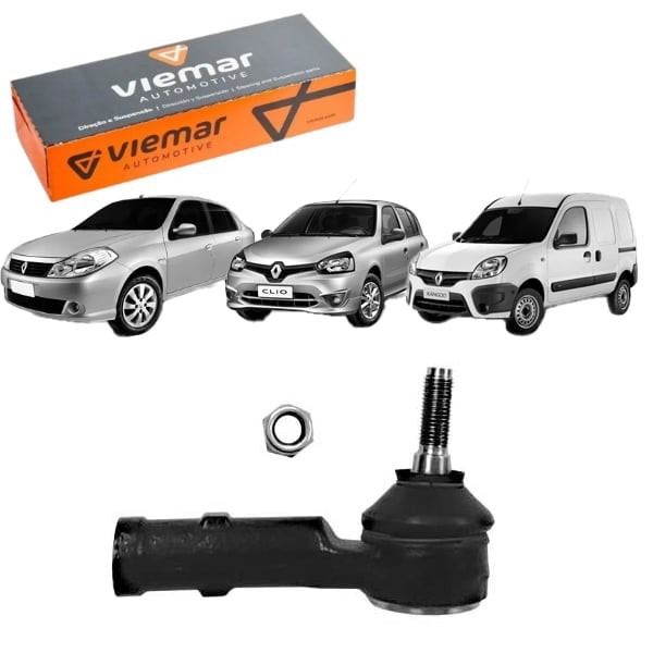 Terminal Direção Direito Clio Kangoo Symbol – VIEMAR 335091 em Oferta na Shopee