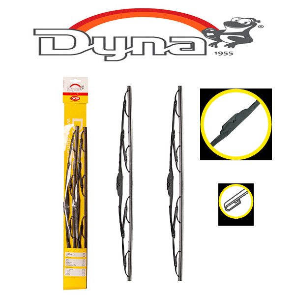 Palheta Limpador Parabrisa Gol G2 Parati G2 Saveiro G2 Dyna DX18 em Oferta na Shopee