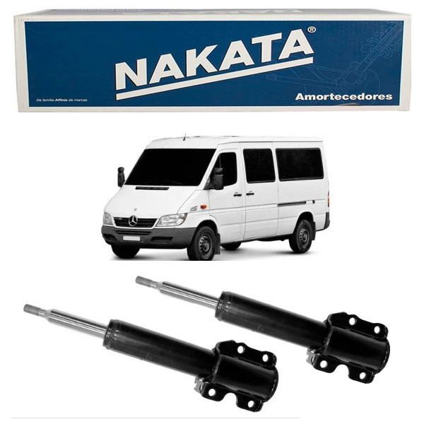 PAR Amortecedor Dianteiro Mercedes Sprinter 308 310 311 312 313 1997 a 22012 Nakata HG37001 em Oferta na Shopee