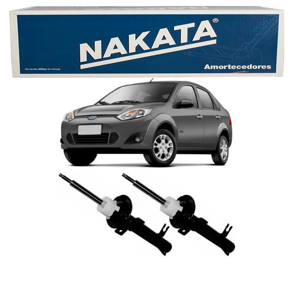 PAR Amortecedor Dianteiro FORD Fiesta 2003 a 2014 Nakata HG31100 em Oferta na Shopee
