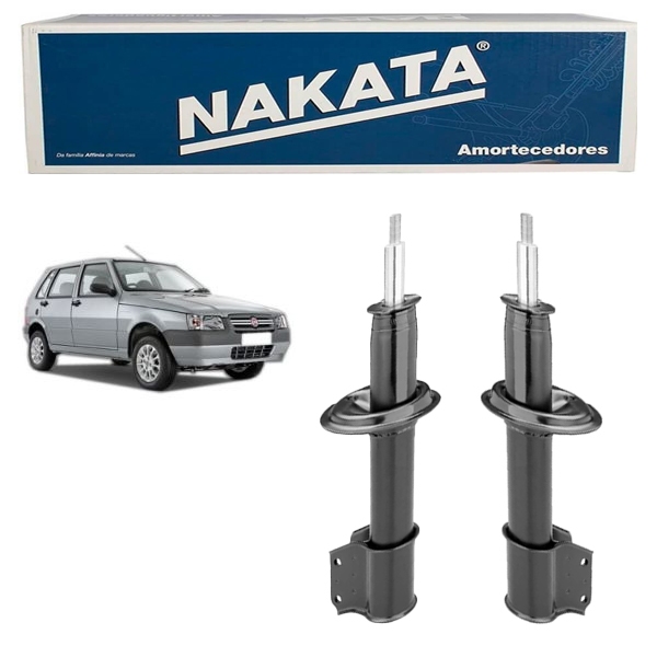 PAR Amortecedor Dianteiro Fiat Uno fiorino 1989 a 2013 Nakata SE32760 em Oferta na Shopee