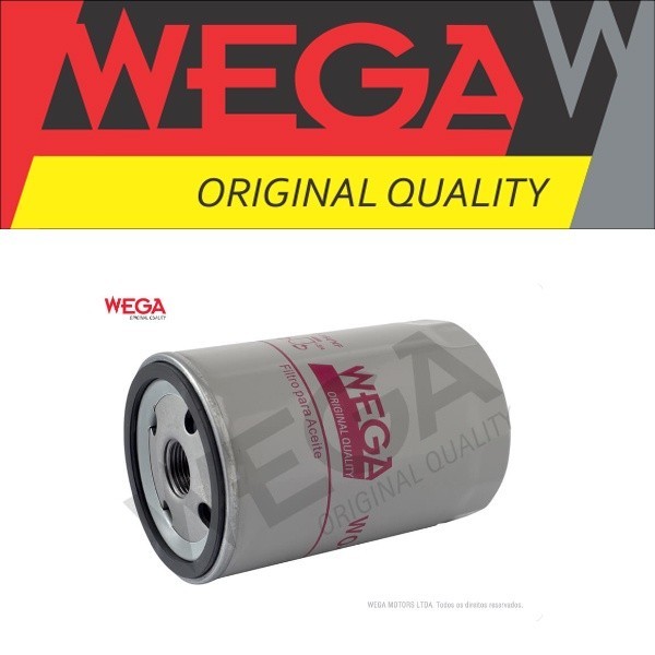 Filtro De Oleo Vw Bora Golf Jetta Passat New Beetle – Wega Wo181 em Oferta na Shopee