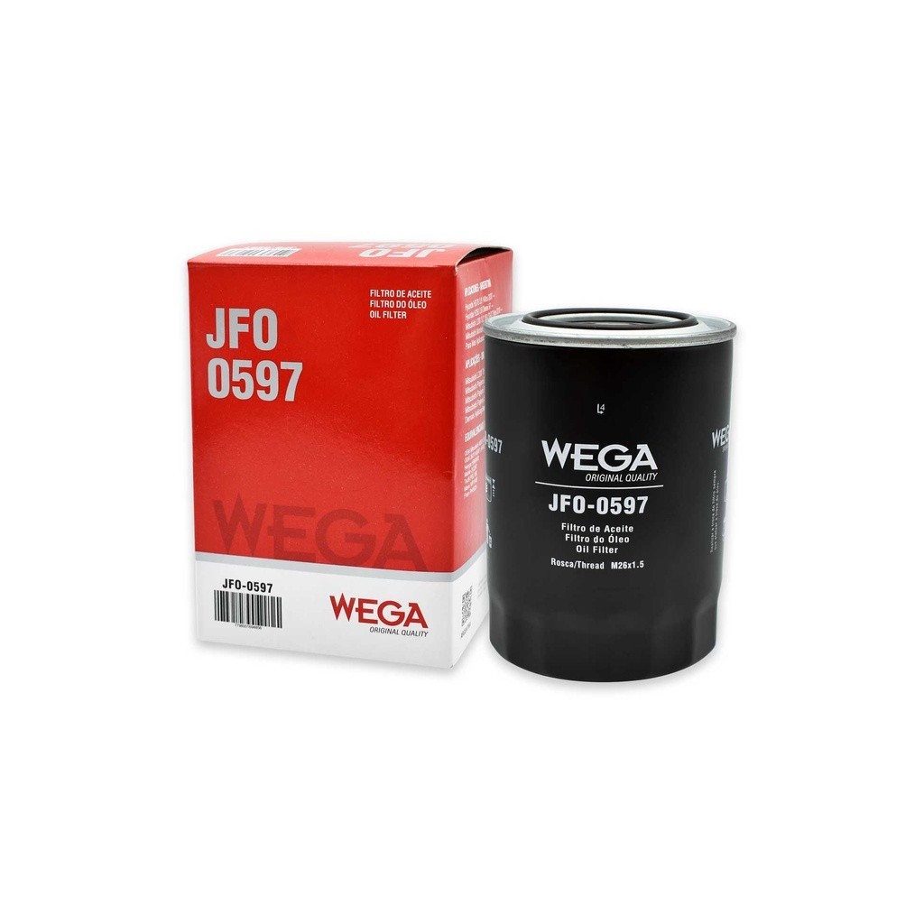 Filtro De Oleo Mitsubishi L200 Pajero – Wega Jfo0597 em Oferta na Shopee