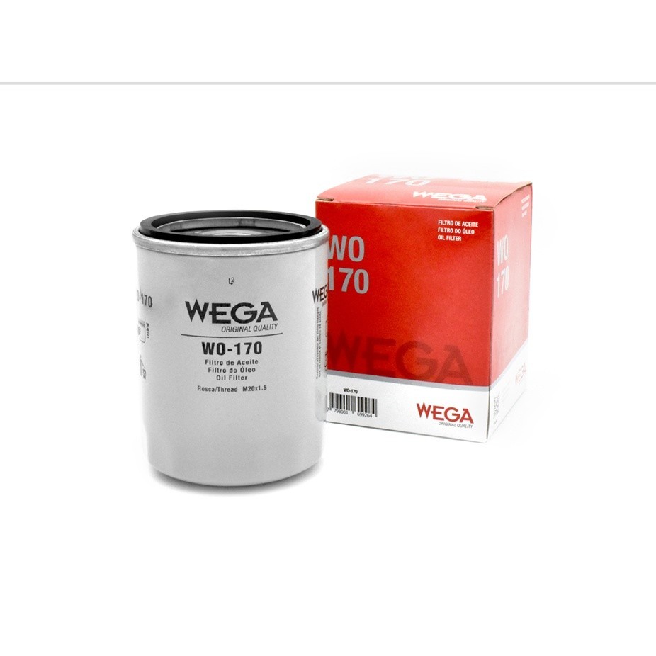 Filtro De Oleo WO-170 PALIO SIENA STRADA UNO MPI EL ELX EX Wega Wo170 em Oferta na Shopee