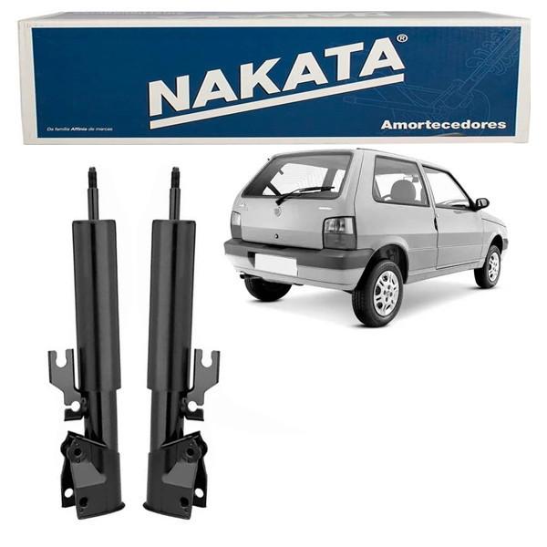 PAR Amortecedor Traseiro Uno Mille 88 a 2013 Nakata SE30761 em Oferta na Shopee