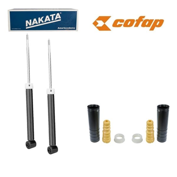 PAR Amortecedor Traseiro + Kit Onix Prisma Nakata HG31214 em Oferta na Shopee