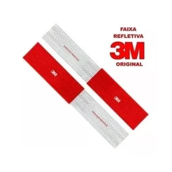 kit 10 faixa Refletiva 3M - Faixa refletiva Denatran ( 5 direita + 5 esquerda )