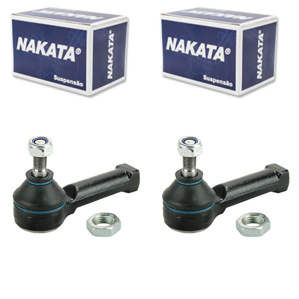 Par Terminal Direção Novo Corsa frente montana 2002 a 2012 Nakata em Oferta na Shopee