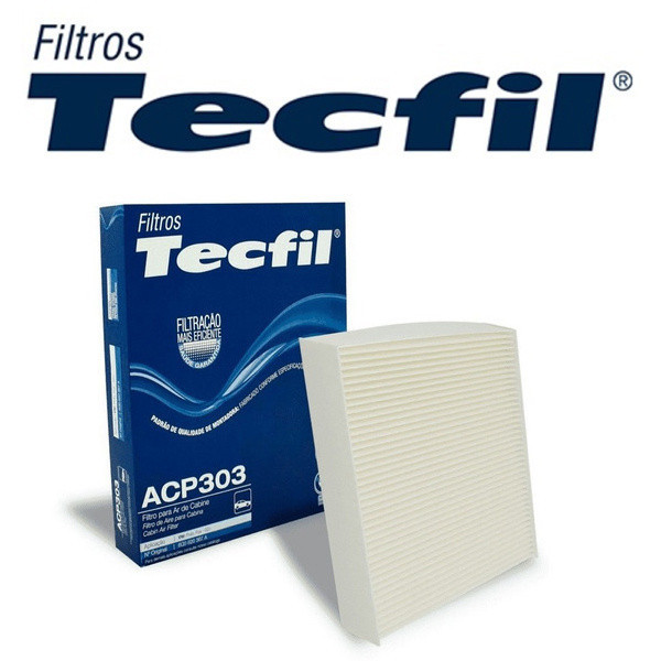 Filtro Do Ar condicionado cabine VW FOX GOL (G5) POLO SAVEIRO (G5) VOYAGE (G5) – TecFil ACP303 em Oferta na Shopee