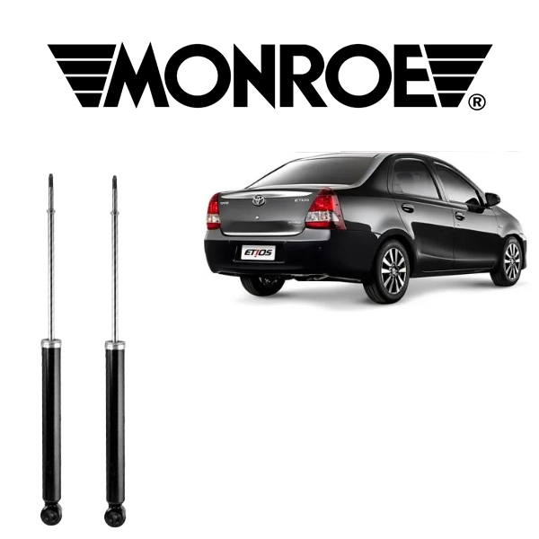 PAR Amortecedor Traseiro Etios 2012 a 2020 Monroe SP004 em Oferta na Shopee