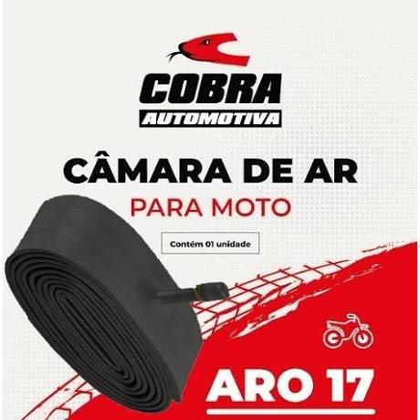 Camara de Ar traseira Bros 125 Bros 150 Falcon NX4 Cobra Aro 17