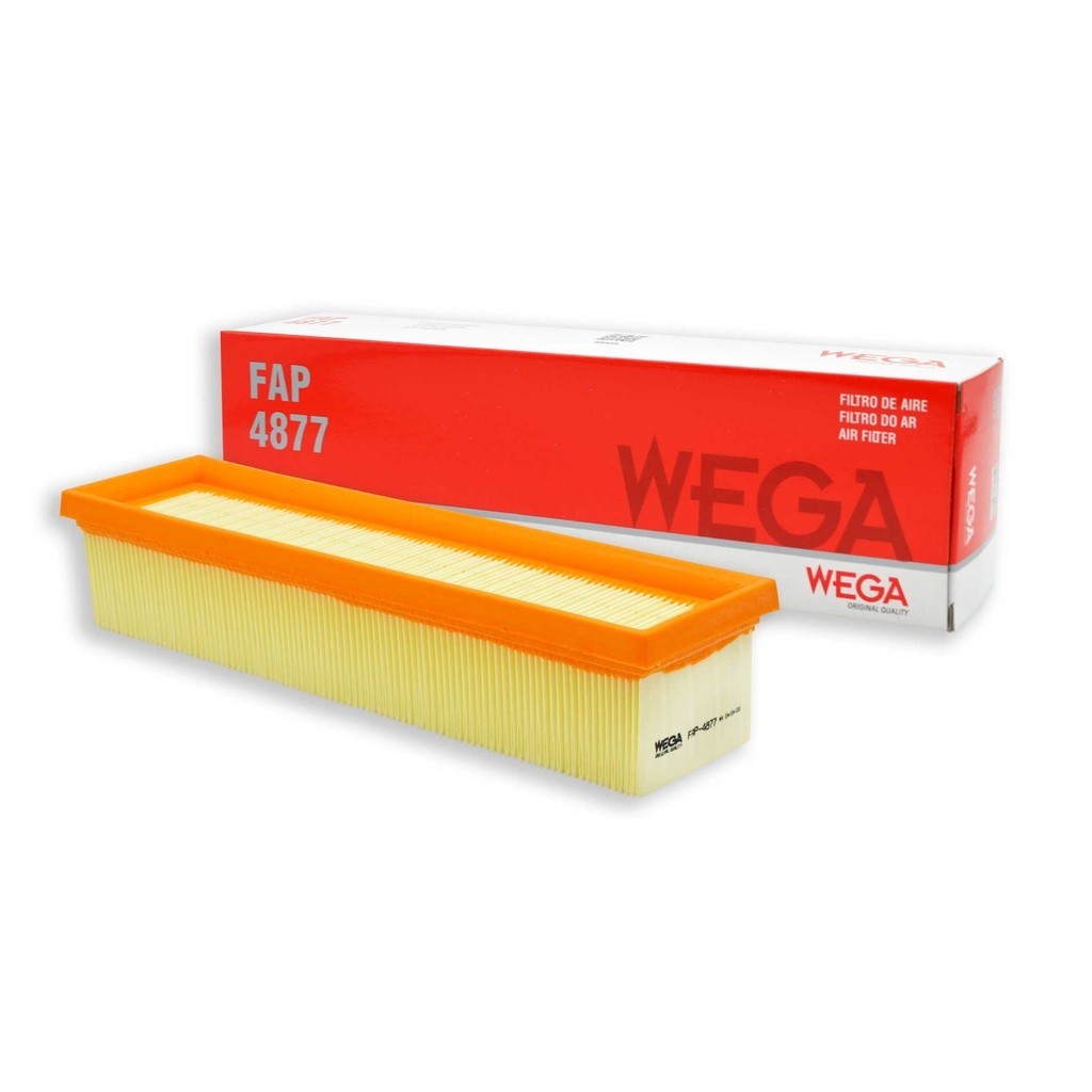 Filtro De Ar Do Motor Renault Clio Logan Sandero 2013 A 2017 – Wega Fap4877 em Oferta na Shopee