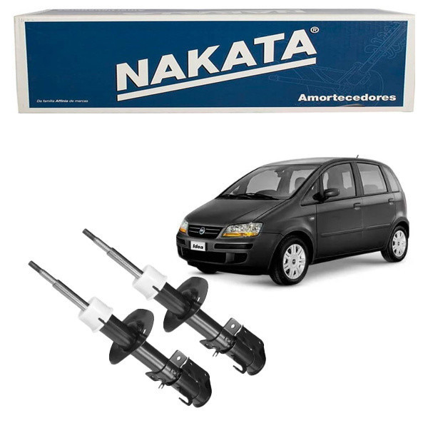 PAR Amortecedor Dianteiro FIAT Idea 2006 a 2017 Nakata HG33043 em Oferta na Shopee