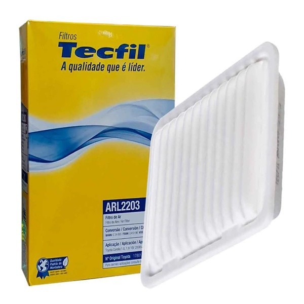 Filtro de ar do Motor TOYOTA COROLLA RAV4 2008 a 2021 – TECFIL ARL2203/80 em Oferta na Shopee