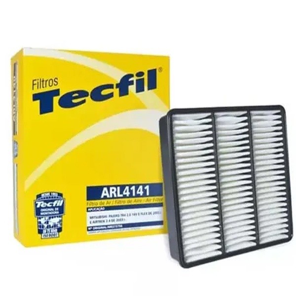 Filtro De Ar Do Motor Mitsubishi L200 Triton Pajero Dakar – TecFil ARL4141 em Oferta na Shopee