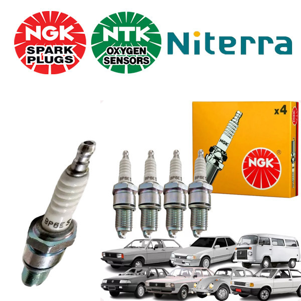 Jogo De Vela De Ignição NGK BP6ES
