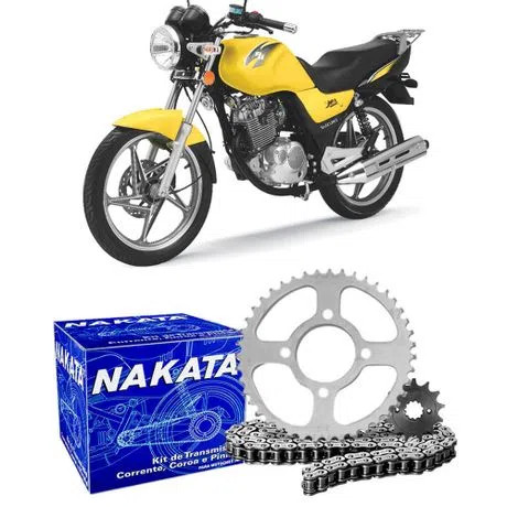 Kit Relação Tração Transmissão Suzuki Intruder 125 Katana 125 Yes 125 - Nakata TM10300