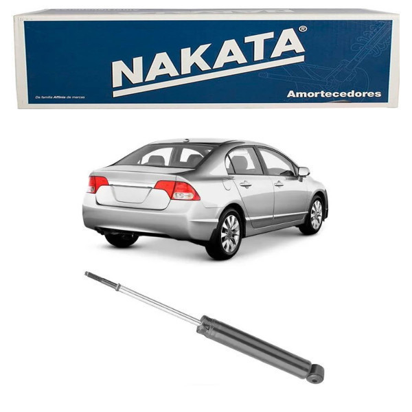Amortecedor Traseiro Civic 2006 2007 2008 2009 2010 2011 Nakata HG31140