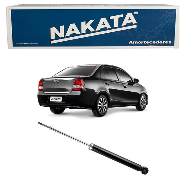 Amortecedor Traseiro Etios 2012 a 2020 Nakata HG41268