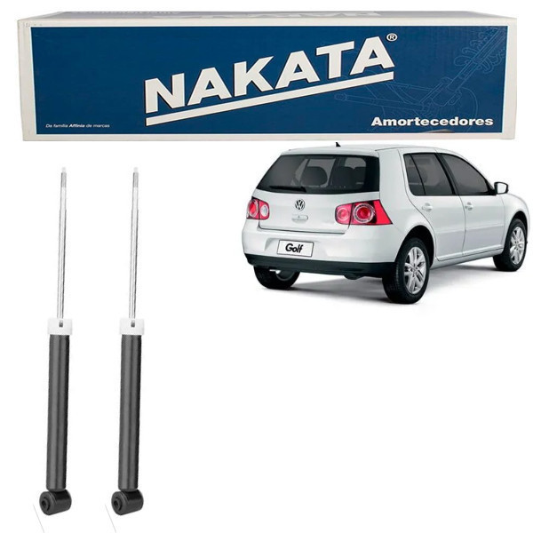 PAR Amortecedor Traseiro Golf 99 a 2012 Nakata HG31040 em Oferta na Shopee