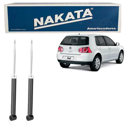 PAR Amortecedor Traseiro Golf 99 a 2012 Nakata HG31040