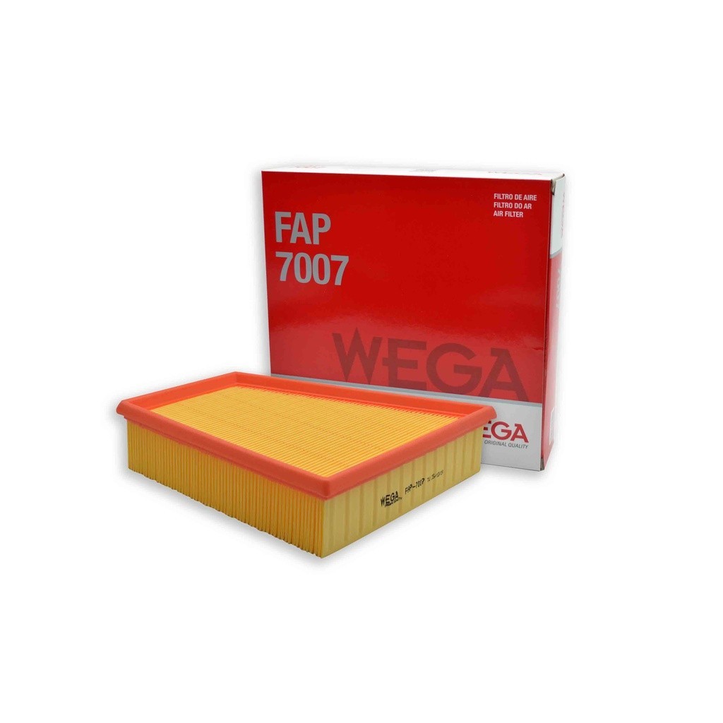Filtro De Ar Do Motor Vw Fox 1.6 8v  Gol 1.6 8v Polo 1.6 8v Saveiro 1.6 8v Voyage 1.6 8v – Wega Fap7007