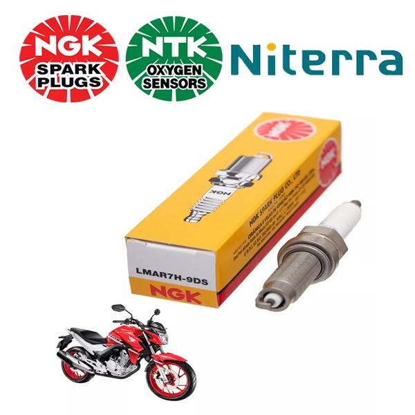 Vela De Ignição CB 250 CRF 250F CB 250 TWISTER CB 250F TWISTER - NGK LMAR7H9DS
