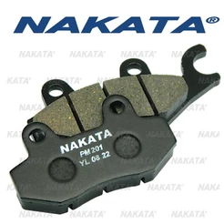Pastilha De Freio Dianteira Yamaha YBR 125 ED 2000 2001 2002 2003 2004 2005 - Nakata PM201