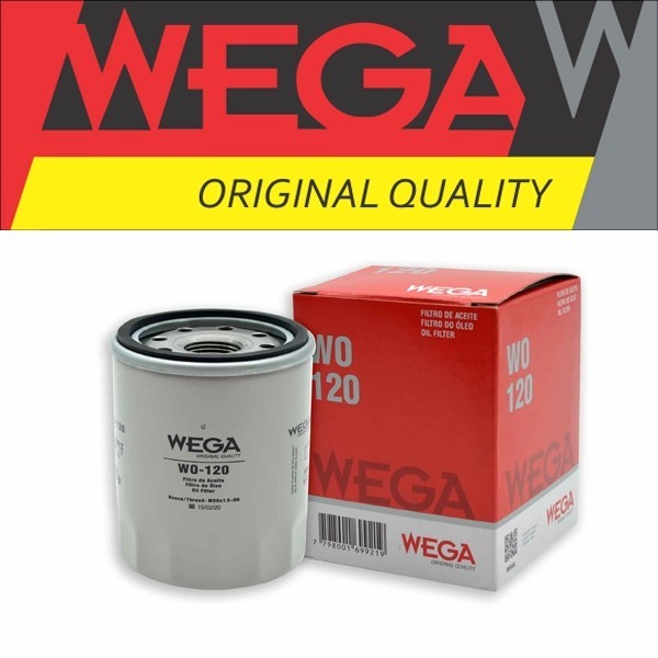 Filtro de Oleo WO120 Fiat Motores Fire - HONDA   WEGA WO120 em Oferta na Shopee