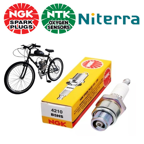 Vela De Ignição Mobilete Bikelete Bicicleta Motorizada Ngk B5hs em Oferta na Shopee