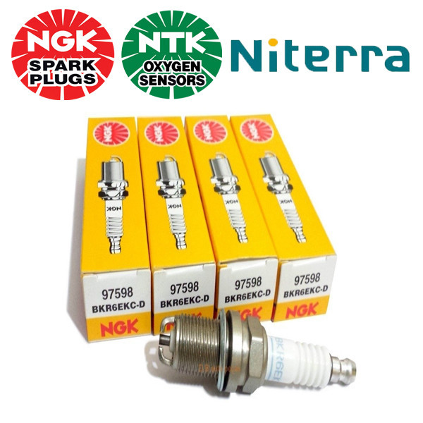 Jogo De Vela De Ignição Peugeot 106 205 206 306 605 806 Ngk Bkr6ekcd
